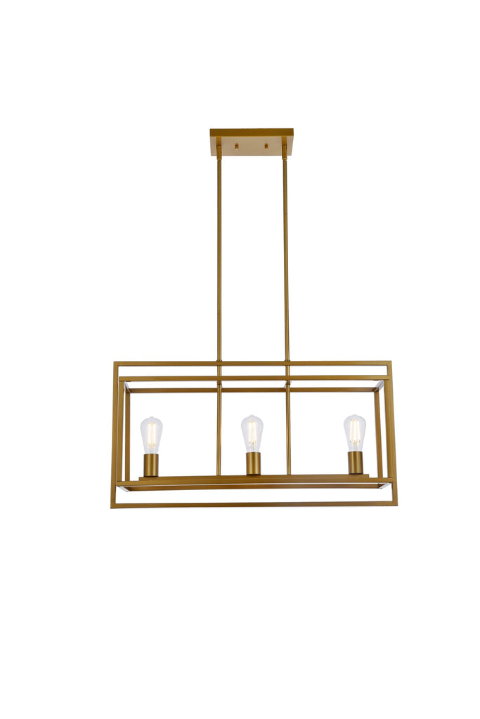 Elegant Lighting Pendant Light LD7056D32BR