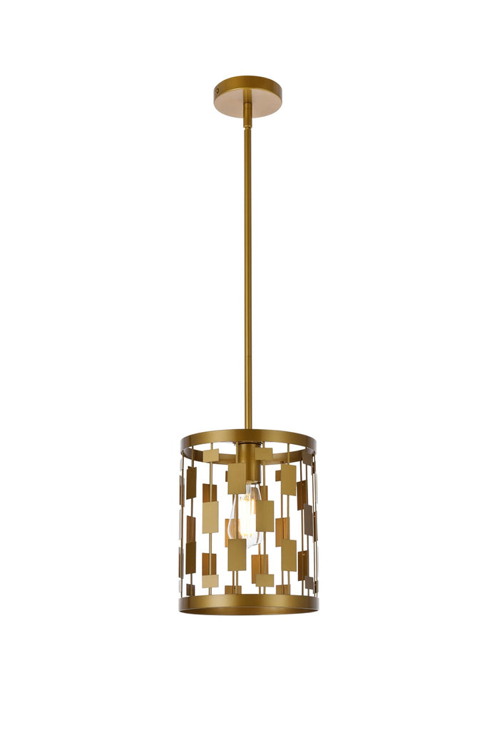 Elegant Lighting Pendant Light LD7073D9BR