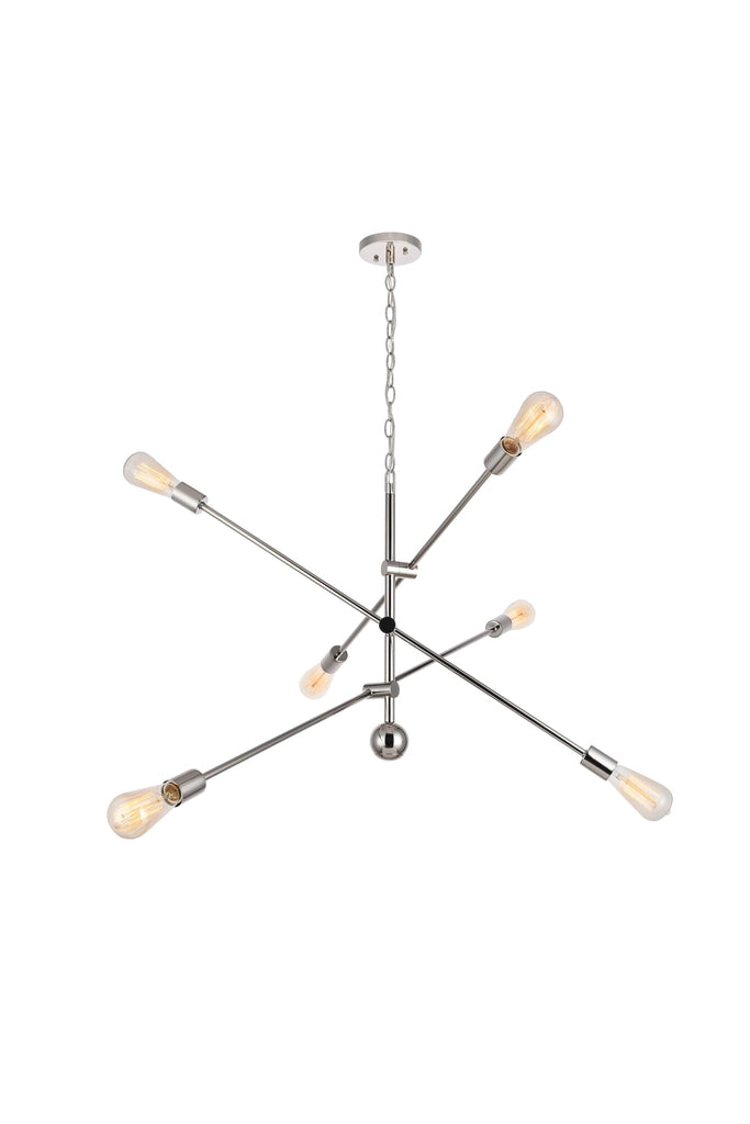 Elegant Lighting Pendant Light LD8010D42PN