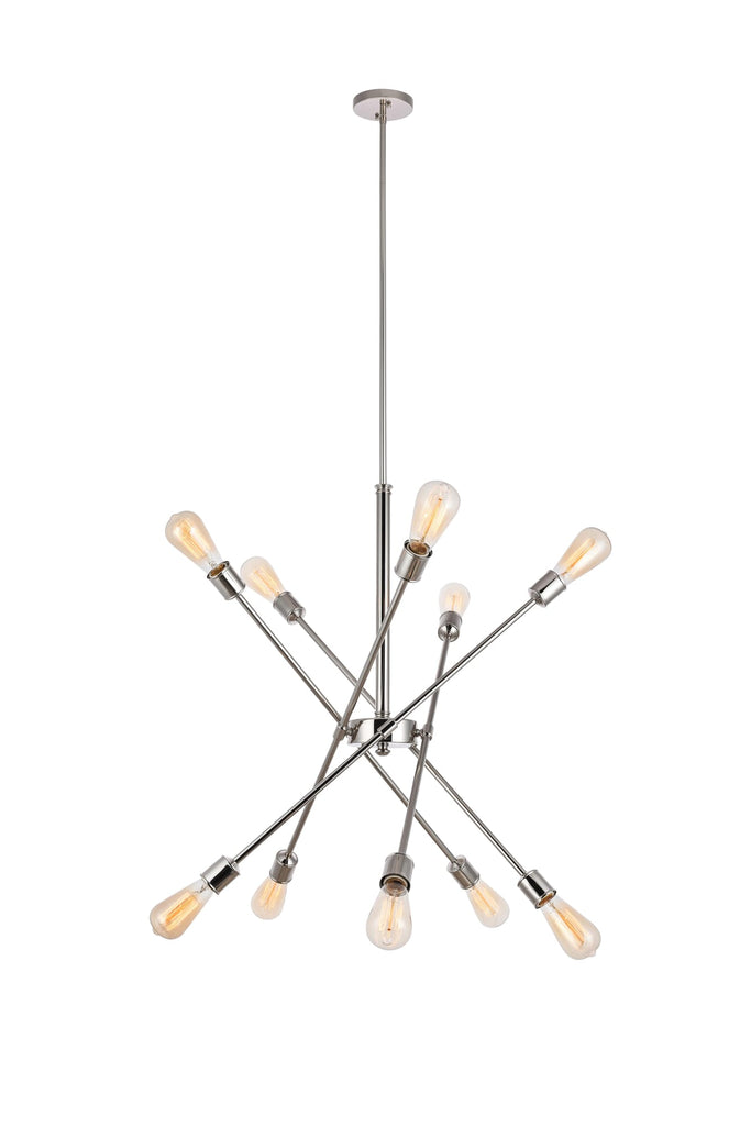 Elegant Lighting Pendant Light LD8018D28PN