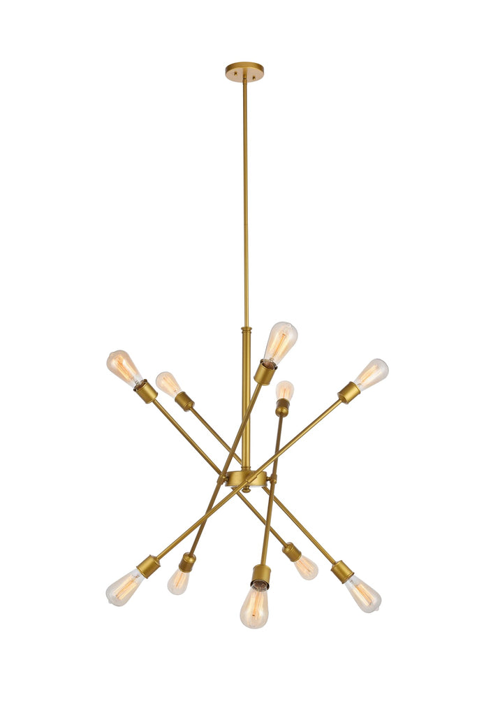 Elegant Lighting Pendant Light LD8019D28BR