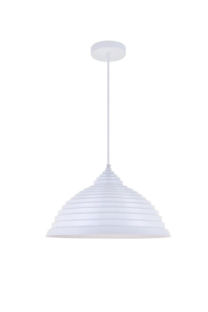 Elegant Lighting Pendant Light LDPD2044WH