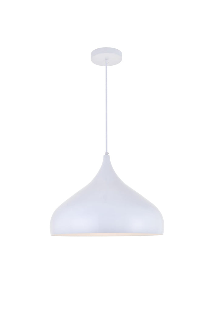 Elegant Lighting Pendant Light LDPD2045WH