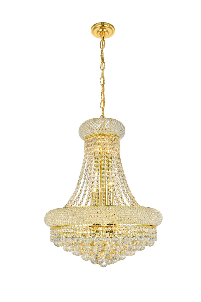 Elegant Lighting Chandelier V1800D20G/RC