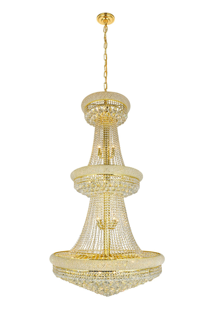 Elegant Lighting Chandelier Royal Cut V1800G36G/RC