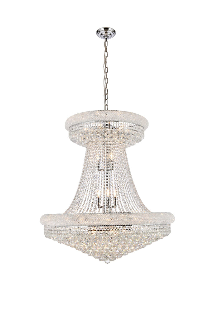 Elegant Lighting Chandelier Royal Cut V1800G36SC/RC