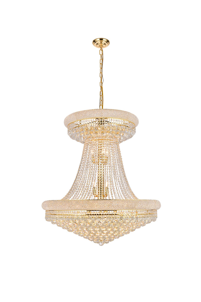 Elegant Lighting Chandelier Royal Cut V1800G36SG/RC