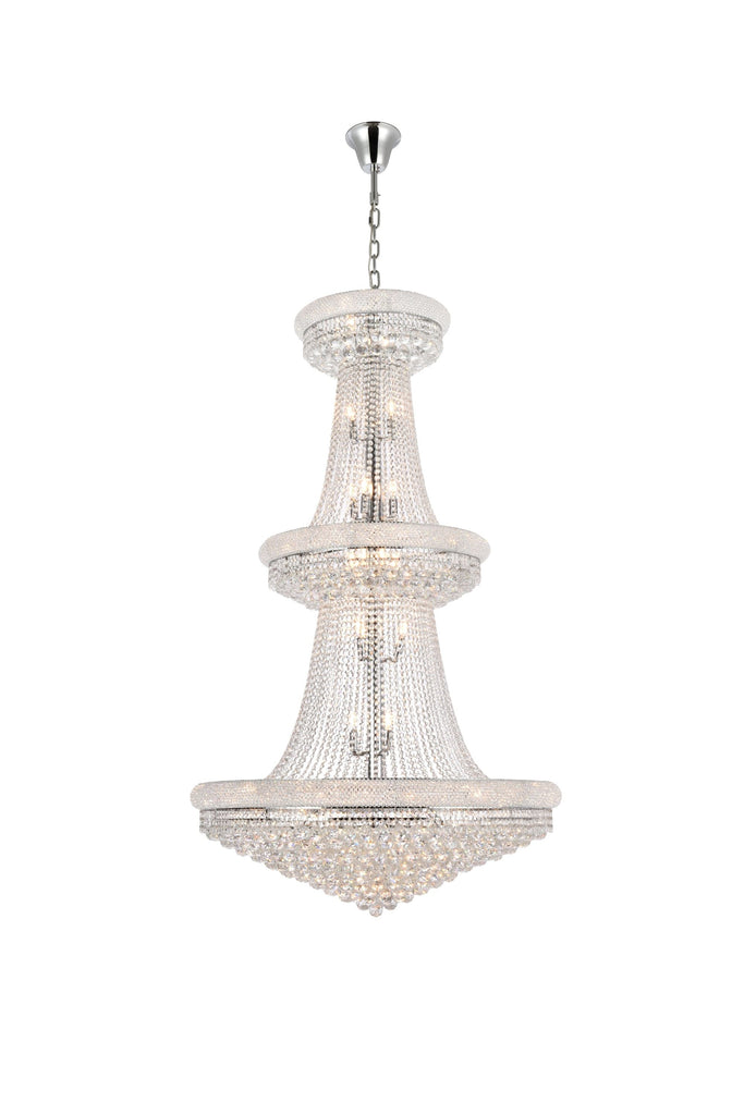 Elegant Lighting Chandelier Elegant Cut V1800G42C/EC