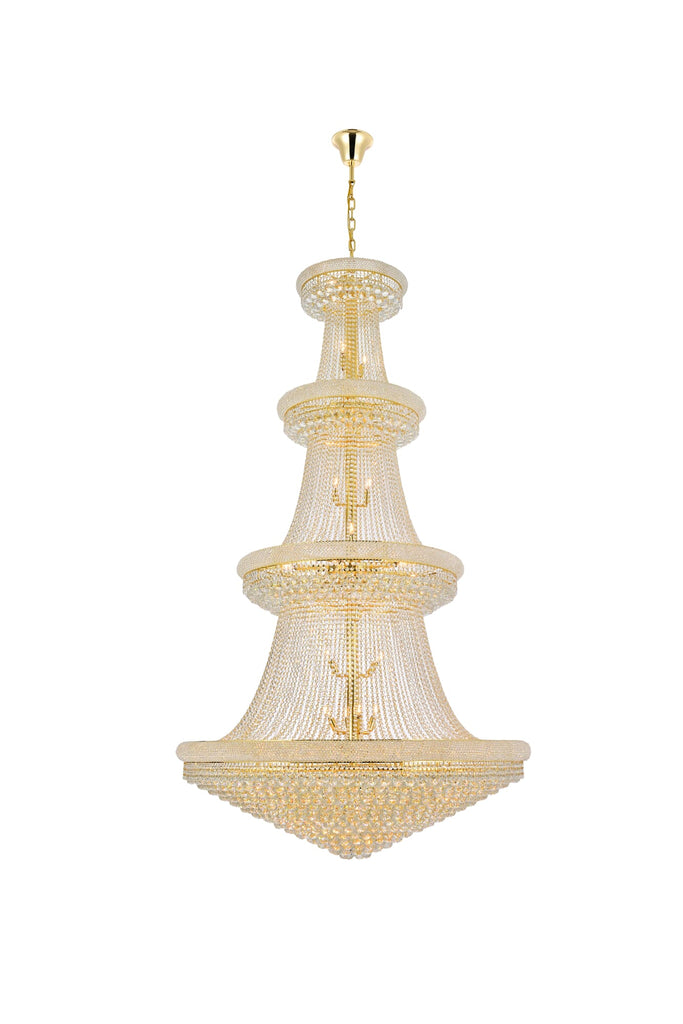 Elegant Lighting Chandelier Royal Cut V1800G54G/RC