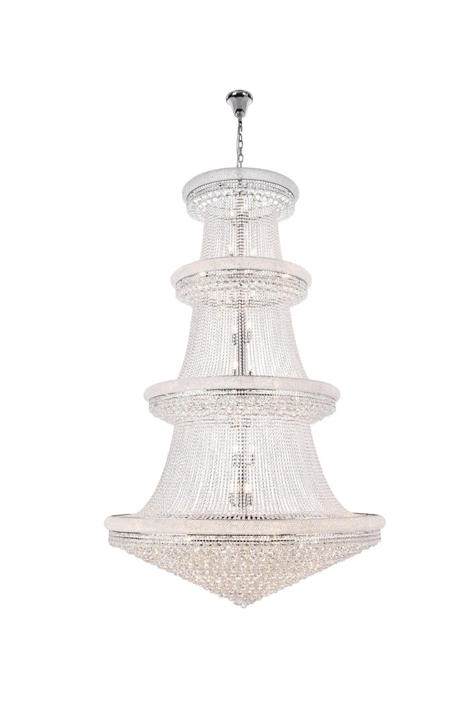 Elegant Lighting Chandelier Elegant Cut V1800G62C/EC