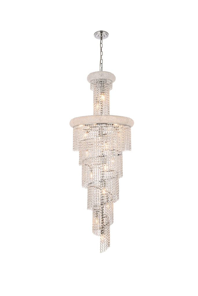 Elegant Lighting Chandelier Royal Cut V1800SR22C/RC