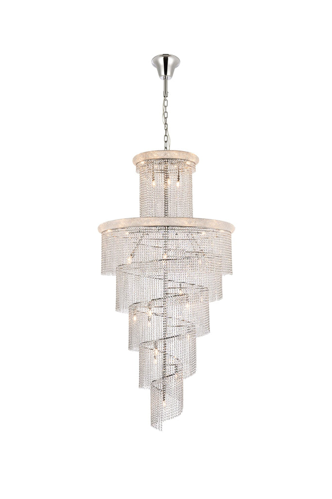 Elegant Lighting Chandelier Royal Cut V1800SR48C/RC