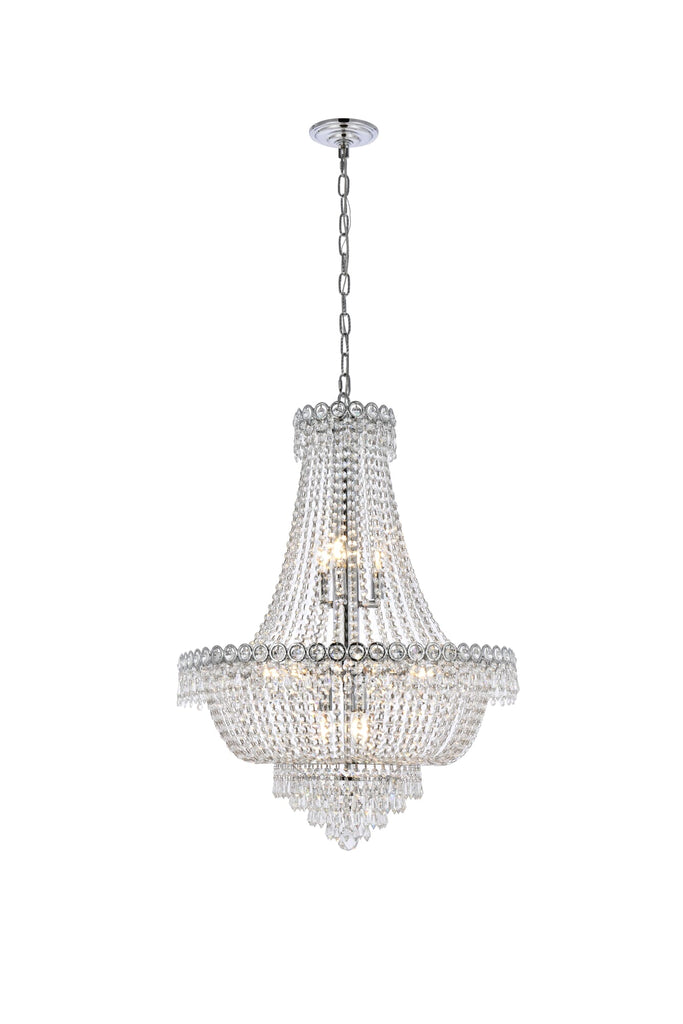 Elegant Lighting Chandelier Royal Cut V1900D24C/RC