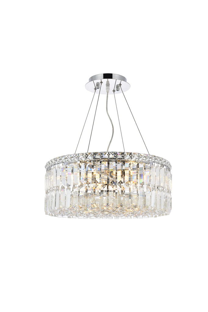 Elegant Lighting Chandelier Royal Cut V2030D20C/RC