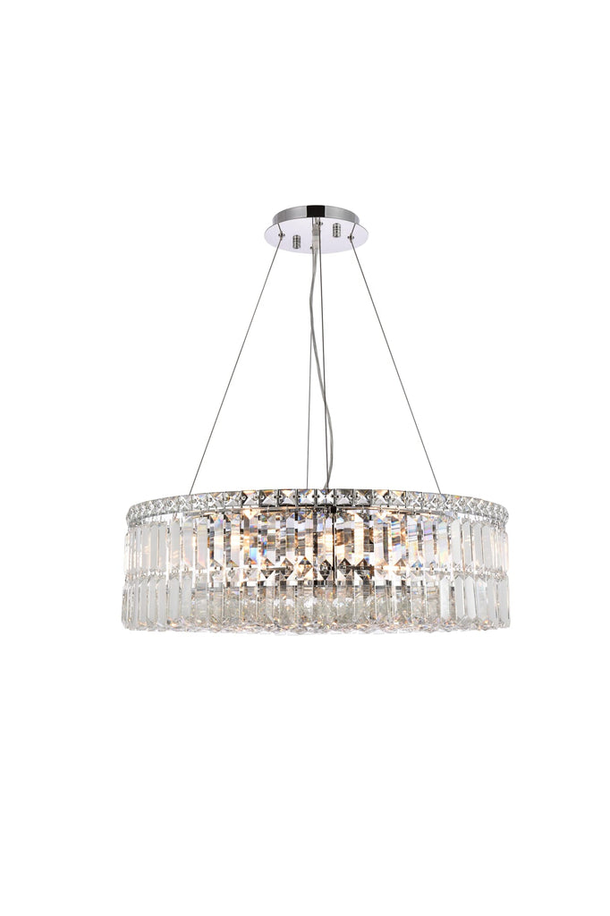 Elegant Lighting Chandelier Royal Cut V2030D24C/RC