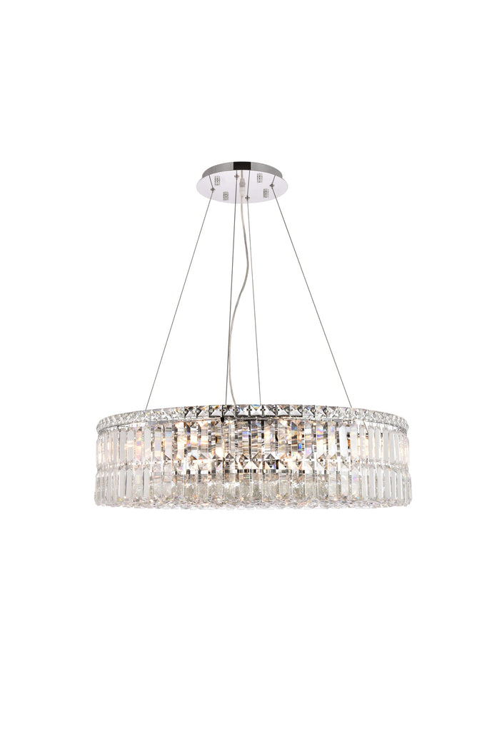 Elegant Lighting Chandelier Royal Cut V2030D28C/RC