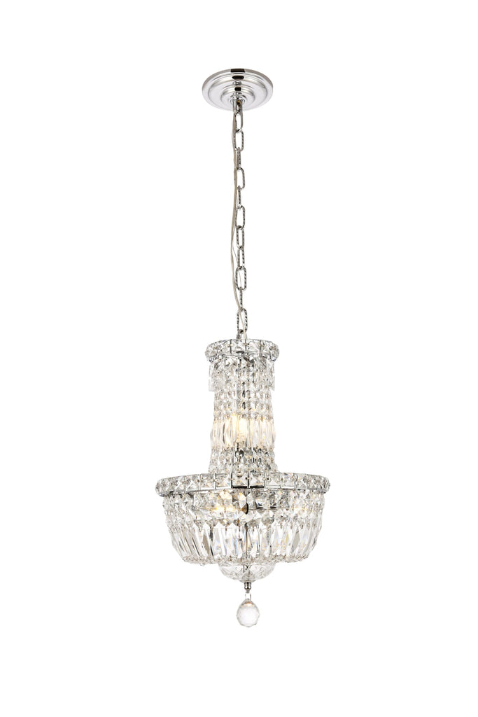 Elegant Lighting Pendant Light Royal Cut V2528D12C/RC