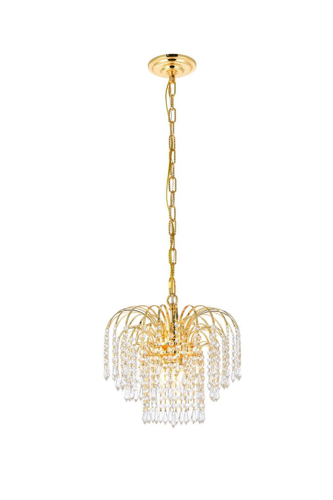 Elegant Lighting Pendant Light Royal Cut V6801D14G/RC