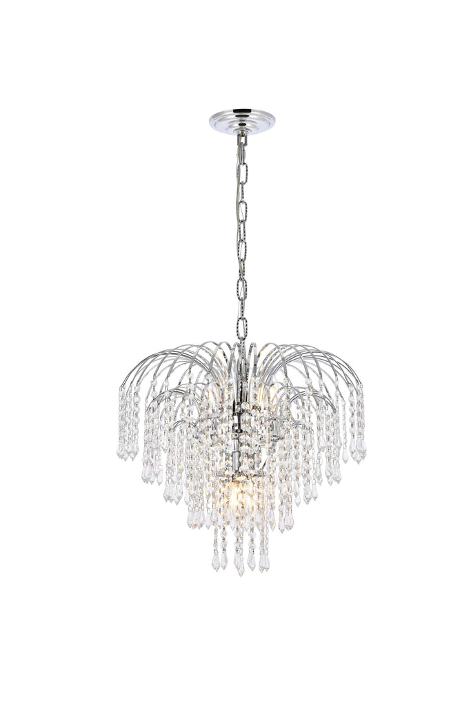 Elegant Lighting Pendant Light Elegant Cut V6801D19C/EC