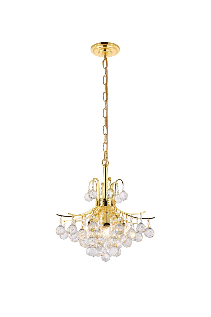 Elegant Lighting Pendant Light Elegant Cut V8000D16G/EC