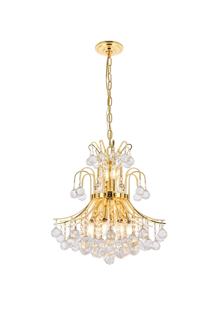 Elegant Lighting Pendant Light Royal Cut V8001D19G/RC