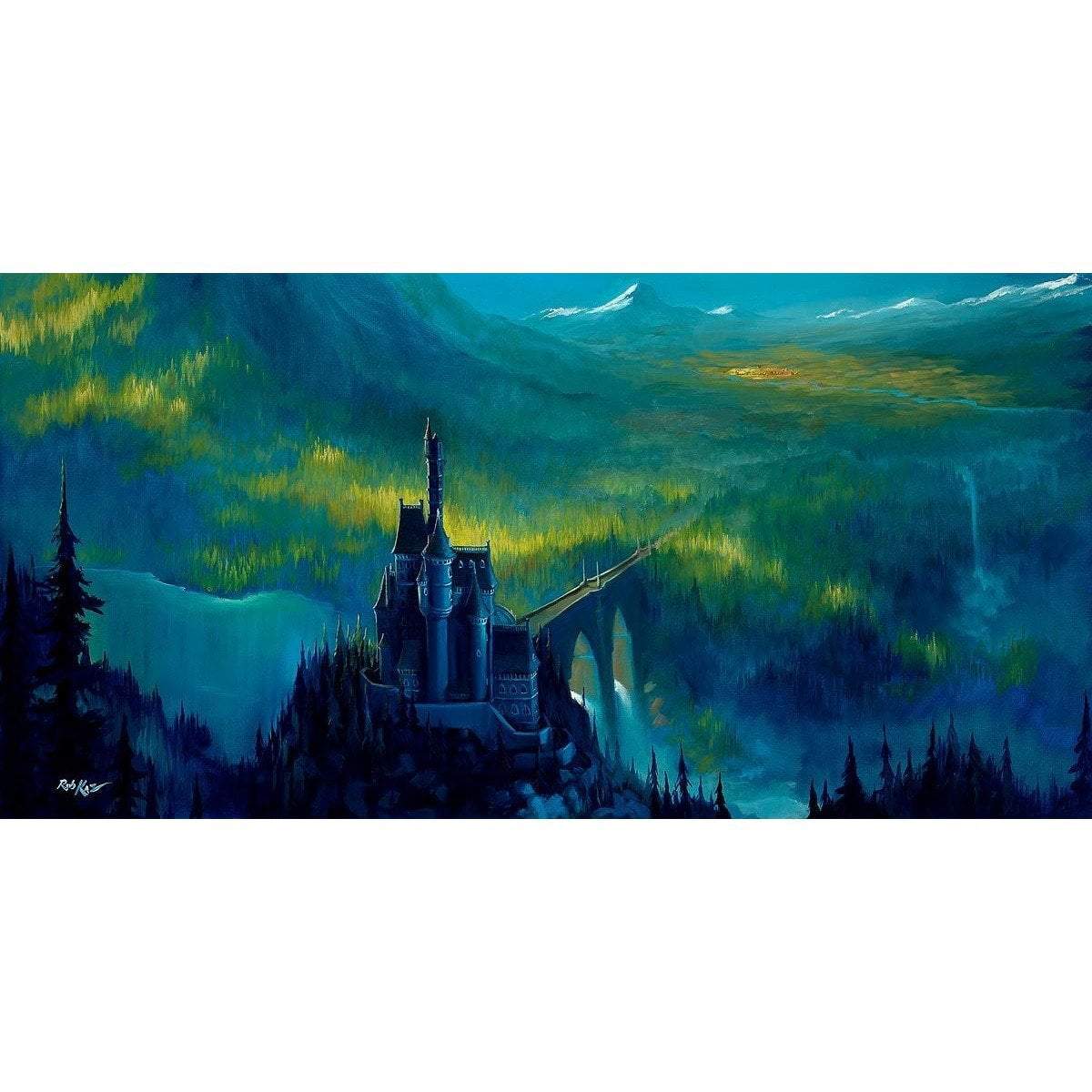 enchanted castle beauty and the beast