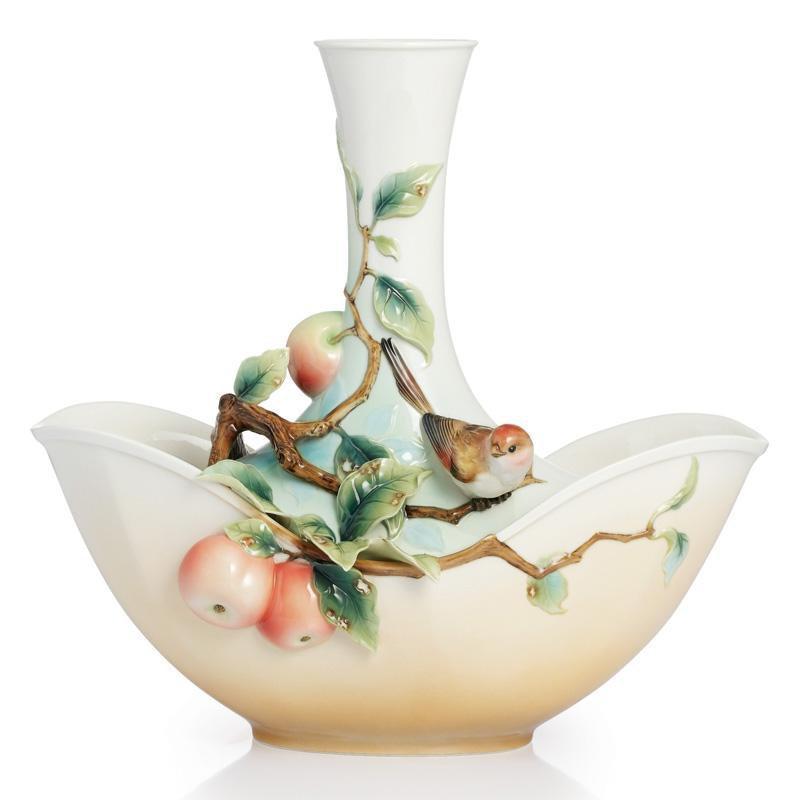 Franz Collection Joy Of The Golden Finch Vase FZ02368