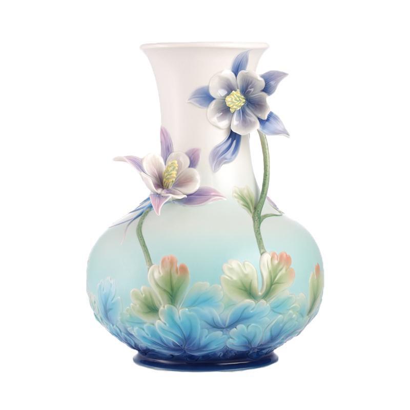 Franz Collection Joyful Smile Columbine Vase FZ03051