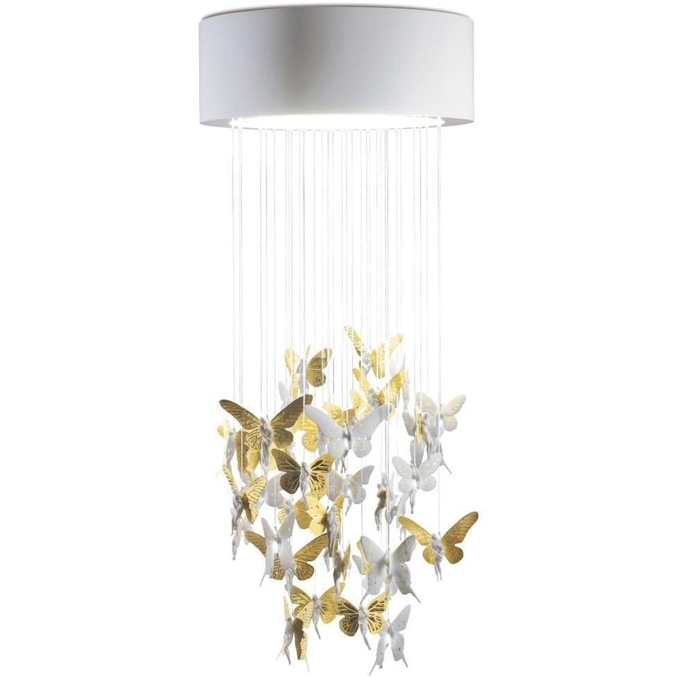 Lladro Niagara Chandelier Golden 01017240